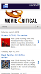 Mobile Screenshot of moviecritical.net